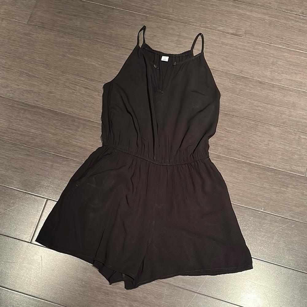 Black One Piece Romper